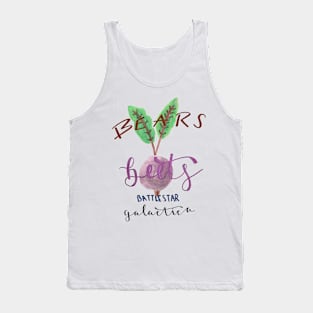 beets art Tank Top